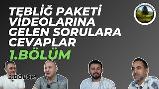 Tebliğ Paketi Videolarına Gelen Sorulara Cevaplar 1.Bölüm | Synergy Kendiyas |