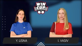 11:00 Yaroslava Lisna - Iryna Vasiv 11.02.2025 WINCUP Women Professional. TABLE 1