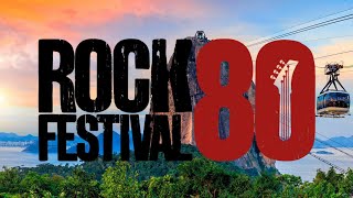 Rock 80 Festival Urca 2021 realizado nos dias 3 e 4 dezembro.