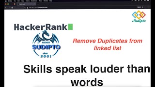 hackerrank Remove Duplicates From Linked List using python3