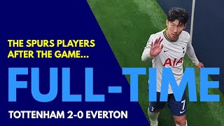FULL-TIME: Tottenham 2-0 Everton: Players Walking Off The Pitch: Happy Conte / 마지막 휘슬이 울린 후 손흥민