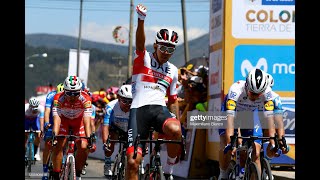 Sebastián Molano wins the second stage at the Tour Colombia