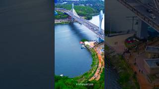 cable bridge hyderabad #hyderabad