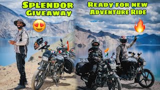 Splendor GIVEAWAY ka time aa gaya 😍 uske baad ek tagde Adventure ke liye taiyaar 🔥