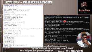 Python-13. TOM Read Write Files