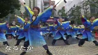 なるたかさん 【4K】東京よさこい2016前日祭 西口公園・雨