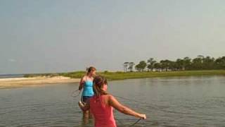 Whitney & Lauren Cast netting.wmv