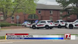 Cary police evacuate hotel after gunfire breaks out