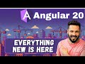 Angular 20 Released in Hindi |  New Features & Updates | What is new in angular V20 #angular20