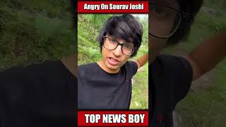 😱Sourav Joshi Vlogs Ka 😯पुतला जलाया #souravjoshivlogs #shorts