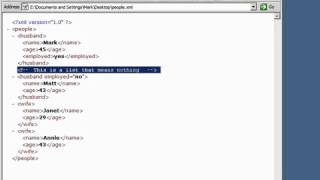 XML Tutorial 20 XML Document Comments