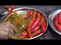 natural lal mirch ka achar recipe न प्रिजर्वेटिव सालो चलने वाला चटपटा मसालेदार अचार chilli pickle