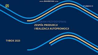 TVBox programator dżingiel reklamowy ident z 25 września 2023 roku