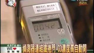 汽車旅館 一氧化碳監測 Motel Gas Detection