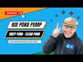 Clear Your Koi Pool: Essential Koi Pond Pump Exchange