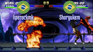 FT5 @umk3: liperockmk (BR) vs Shoryukem (BR) [Ultimate Mortal Kombat 3 Fightcade] Nov 20