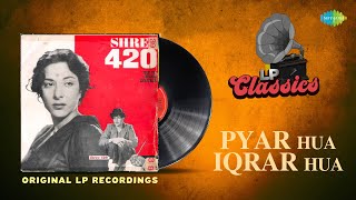 Original Recording- Pyar Hua Iqrar Hua | Shree 420 | Lata Mangeshkar | Manna Dey | Raj Kapoor