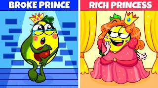 Rich VS Broke: How to become a Princess? Love and Magic by Avocado Couple Live