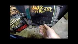 HotBlast Wood Stove Draft Repair