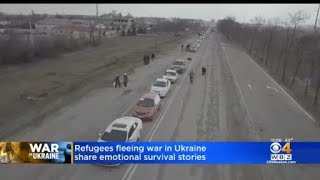 Refugees Fleeing War In Ukraine Share Stories