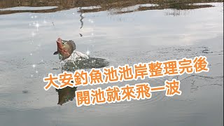 【福壽魚之章】魚會咬，當然就不用客氣了，直接飛一波，把握住開池前半段就對了！