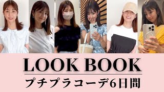 【6日間コーデ】高見えするプチプラを探すのが得意になりました！2024年夏コーデ