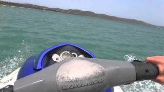 Primera vez corriendo un Jet Ski, full throttle test