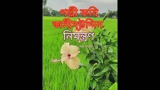 পল্লী কবি জসীম্উদ্দিনের লেখা নিমন্ত্রণ। পাঠ্য- করকাকুর্চি।বাংলা কবিতা। bengali poem.