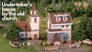 🐦‍⬛ Let's build a House for an Undertaker || The Sims 4 Life & Death