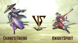 Chang's Friend (Setsuka) VS KnightSpirit (Kilik) - Offline Set (15.08.2020)