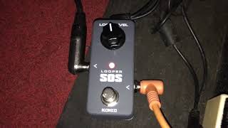 Demo review KOKKO  SOS LOOPER mini pedal