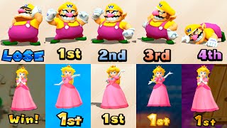 Mario Party Series - Wario Vs Mario Vs Yoshi Vs Rosalina Vs Bowser Jr Vs Toad Vs Peach