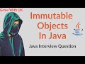 Immutable Class in Java Explained with Code - Java Interview Question