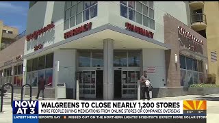 Walgreens to close nearly 13% of stores nationwide