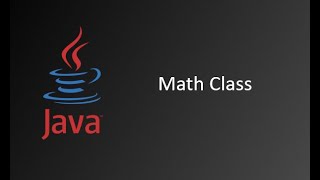 Math Class || Java Tutorials || Java Tutorials for Beginners