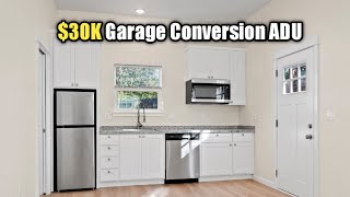 Garage Conversion to Living Space | ADU for $30K