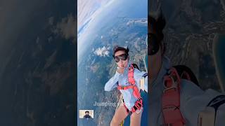 Skydiving ||#jumping #travel #skydiving #mountains #love #ytshorts #nature #top