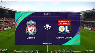 Highlights Liverpool vs Lyon | Realistic Simulation | eFootball PES Gameplay