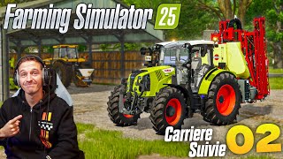 PREMIERS ACHATS ! FARMING SIMULATOR 25 ! Carrière Suivie #2