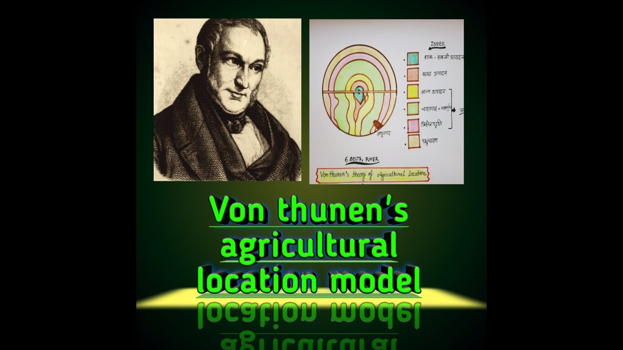 Agricultural Location Model/theory-Von Thunen - YouTube