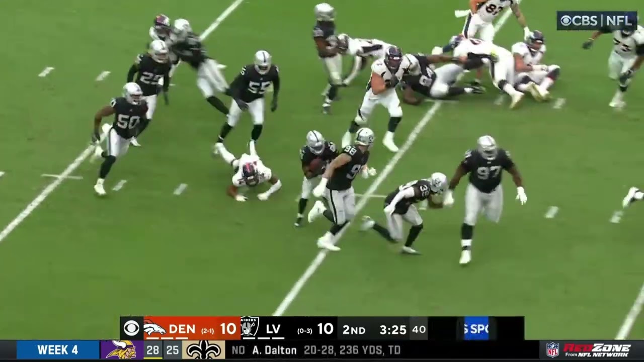 he fumbled right into his hands ๐