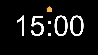 15 Minutes Count Up Timer 00:00 to 14:59 (900 Seconds) #4k