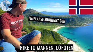 Hike to Mannen, LOFOTEN | Info and beach trip after | Camp and Hike Norway part 8