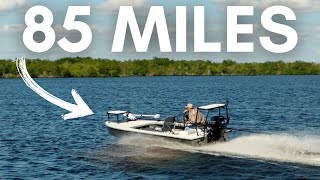 PUSHING THE LIMITS of my Skiff for EVERGLADES GIANTS