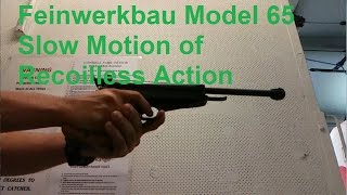 Feinwerkbau Model 65 - Slow mo #shorts #shooting #FWB65 #slowmotion #airpistol #ISSF