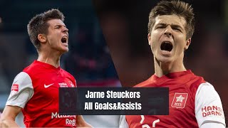 Jarne Steuckers || All goals \u0026 Assists 2022/2023  • MVV Maastricht