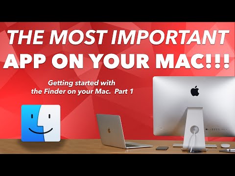 THE MOST IMPORTANT APP ON YOUR MAC! – Getting started with The Finder!