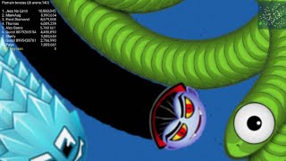 Jebak Cacing Besar Alaska Di Worm Zone | Worms Zone Gameplay #184