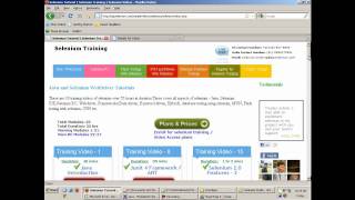 Part 2 Testng Selenium Tutorial Videos Selenium RC, Selenium WebDriver, IDE, Maven ANT JUNIT