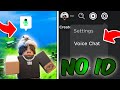 How to Get Voice Chat on Roblox WITHOUT ID - Voice Chat On Roblox Under 13